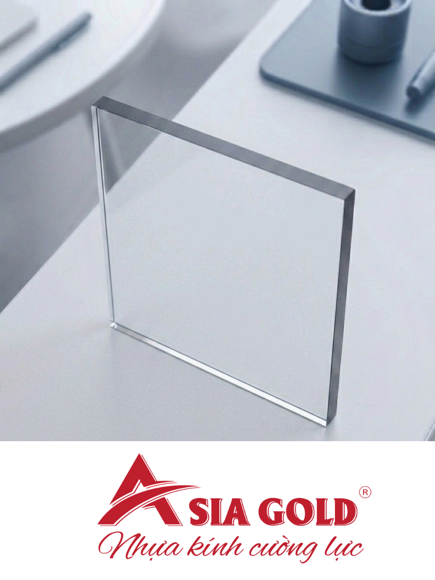 Tấm Poly Đặc ( Màu ... ) 3.0mm - Dòng Phổ Thông Asia Gold Tấm Poly đặc màu 3mm dòng phổ thông Asia Gold