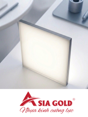 Tấm Poly đặc màu 4mm dòng phổ thông Asia Gold