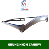 Khung B80 chân đỡ hợp kim nhôm mái che Canopy khung b150 chan do hop kim nhom mai che canopy