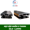 Nẹp sập nhôm 3 thanh dày 0.8-1.2mm nep sap nhom 3 thanh day 0.8-1.2mm