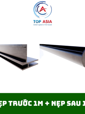 Nẹp nhôm trước & sau 1m cho mái che Canopy