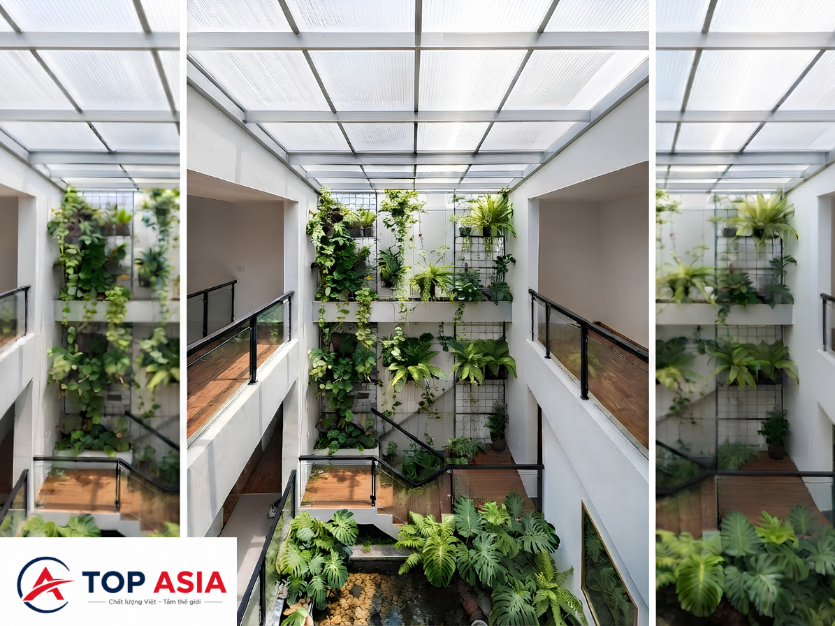 Giếng trời lấy sáng là gì? Những lưu ý khi chọn vật liệu và thi công giếng trời hiệu quả 1
