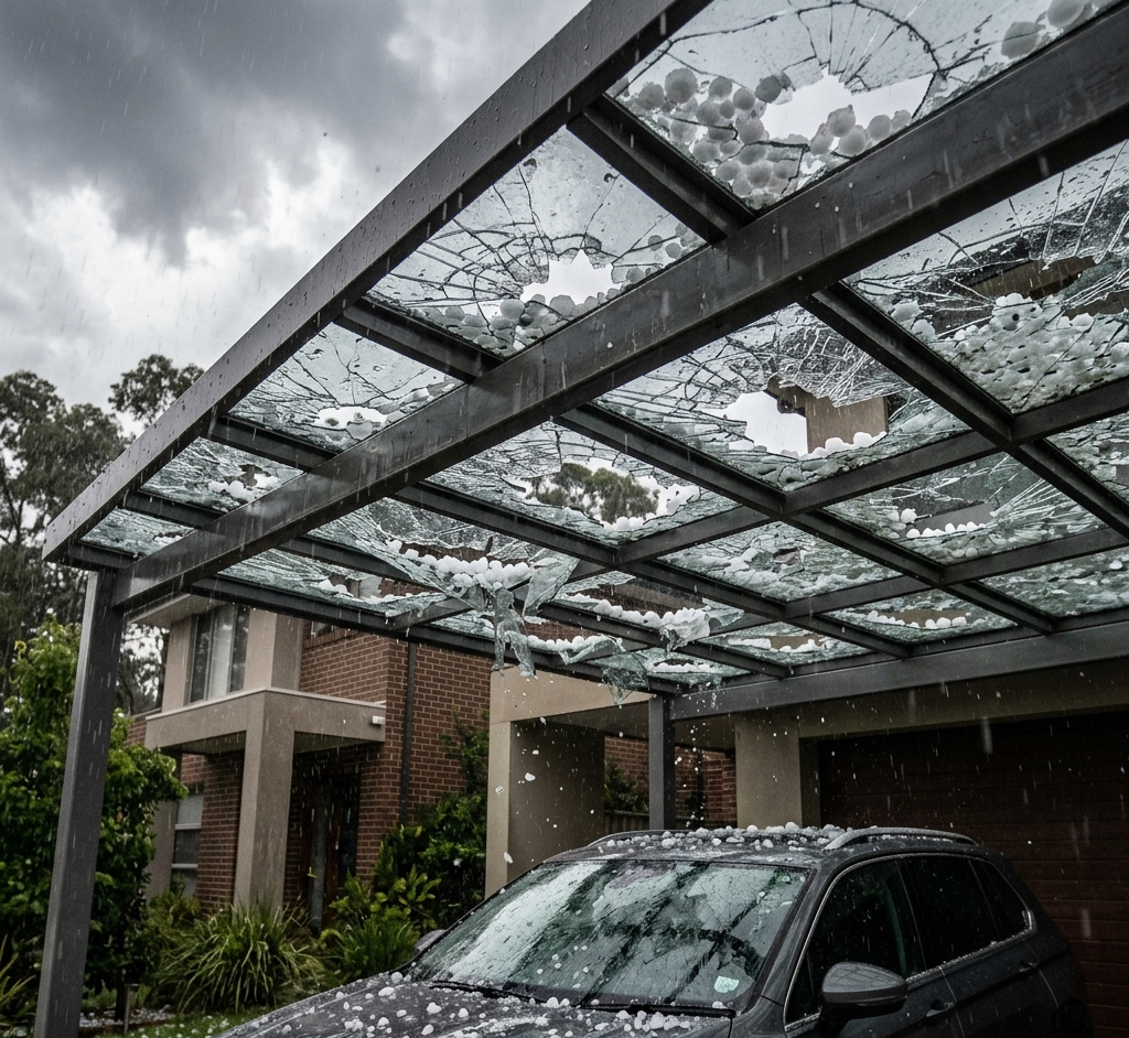 So sánh tấm nhựa Polycarbonate và kính cường lực: Nên chọn loại nào cho công trình? nhuoc-diem-cua-kinh-cuong-luc